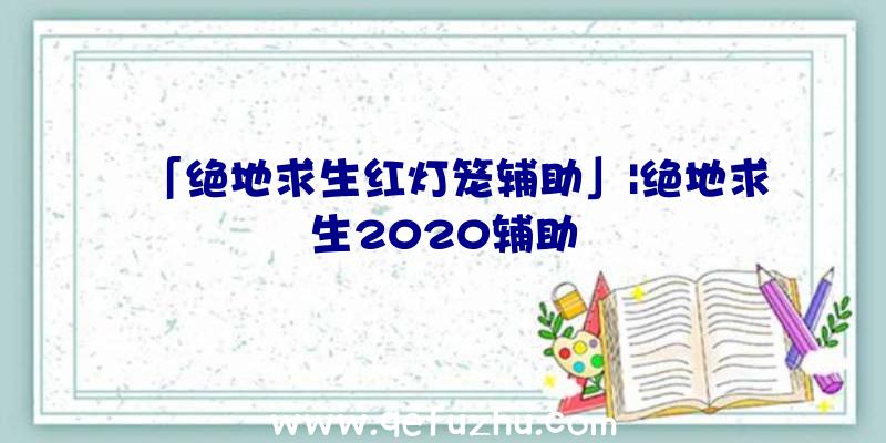 「绝地求生红灯笼辅助」|绝地求生2020辅助